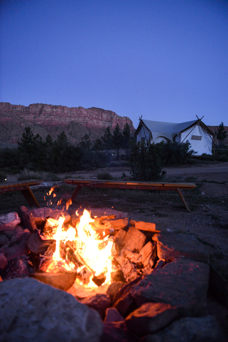 Glamping near Zion National Park