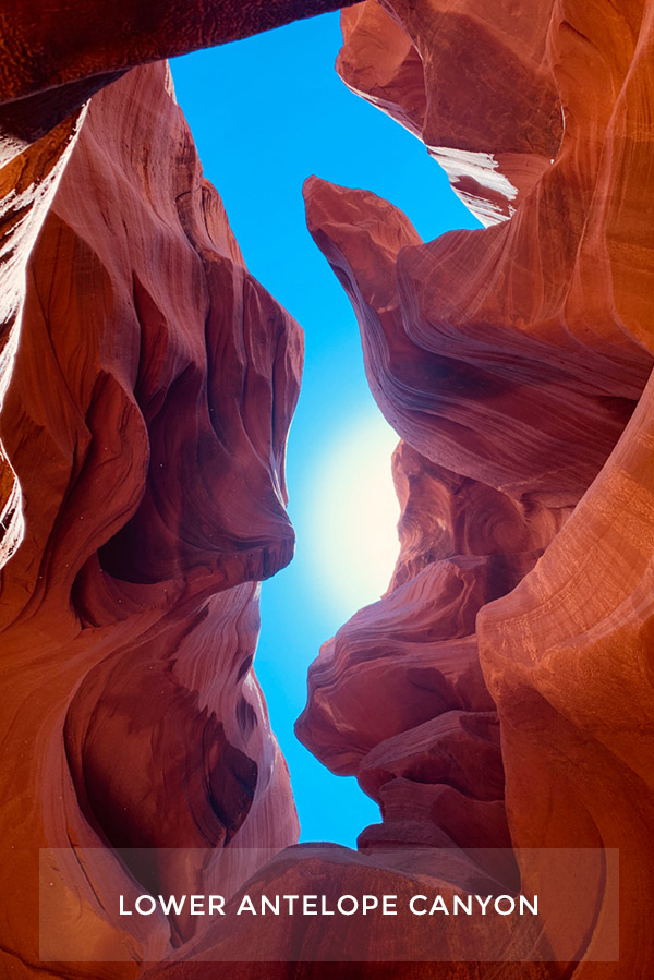 Visiting Lower Antelope Canyon in Page, AZ