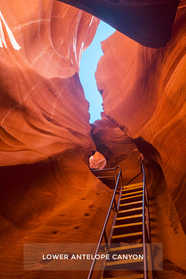 Visiting Lower Antelope Canyon in Page, AZ